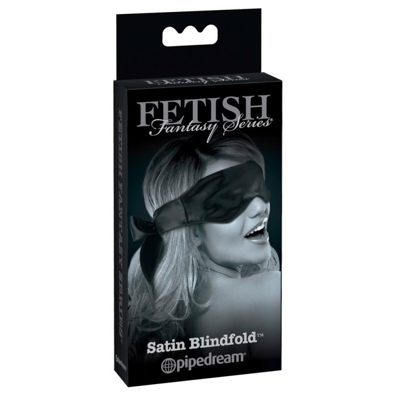 FFSLE Satin Blindfold Black